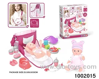 14-inch enamel doll with 12-tone IC in color box