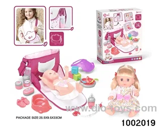 14-inch enamel doll with 12-tone IC in color box
