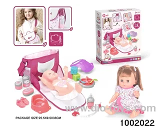 14-inch enamel doll with 12-tone IC in color box
