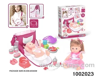 14-inch enamel doll with 12-tone IC in color box