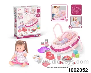 14-inch enamel doll with 12-tone IC in color box