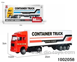 2 color alloy container carOLOR ALLOY CONTAINER TRUCK