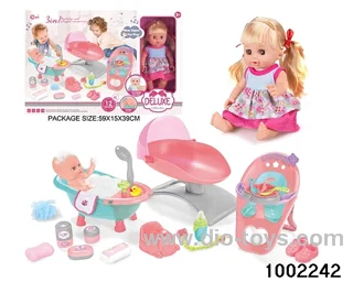 14-inch enamel doll with 12-tone IC in window box