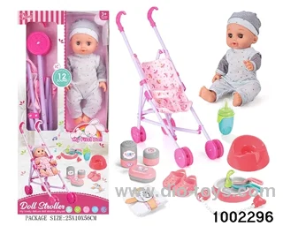14-inch enamel doll suit (12 tones) in window box