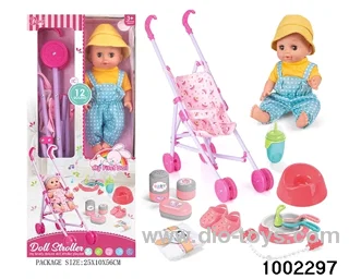 14-inch enamel doll suit (12 tones) in window box