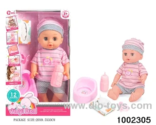 14-inch enamel doll suit (12 tones) in window box