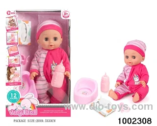 14-inch enamel doll suit (12 tones) in window box