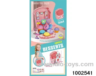 The ice cream bar carries the satchel in paper card