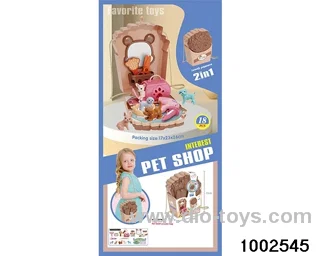 Pet carrying satchel in paper card