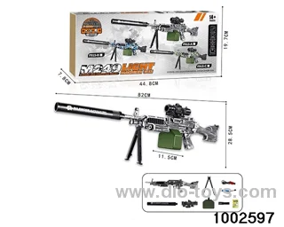 Electric gun in color box