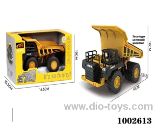 Simulation inertia dump truck