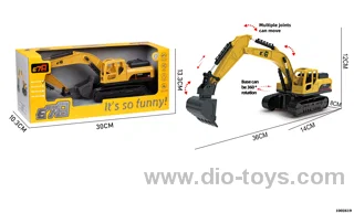 Simulated inertia excavator