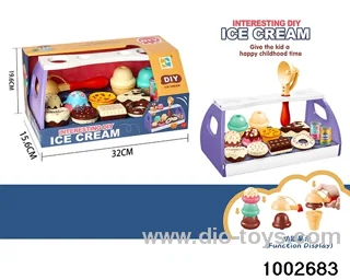 (GCC) Ice cream dessert set in window box