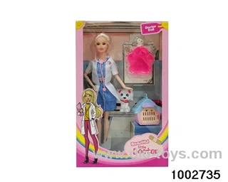 11.5-inch 12-joint doll suit in window box