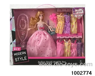 11.5-inch 9-joint doll suit in window box