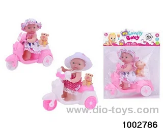 14-inch doll suit W L/M in PVC bag