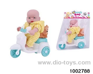 6.5-inch doll suit in PVC bag