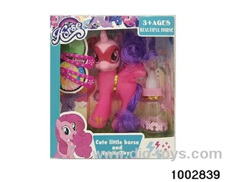Enamel pony suit in display box