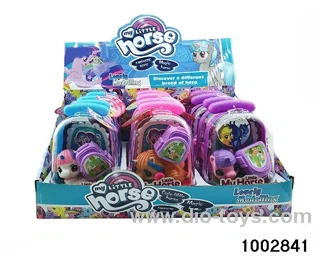 Enamel pony suit in display box
