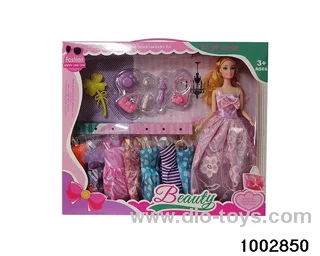 11.5-inch 9-joint doll suit in window box