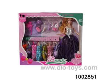 11.5-inch 9-joint doll suit in window box