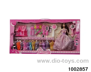 11.5-inch 9-joint doll suit in window box