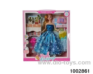 11.5-inch 9-joint doll suit in window box