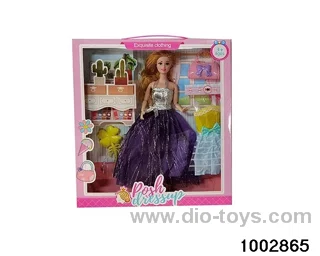 11.5-inch 9-joint doll suit in window box