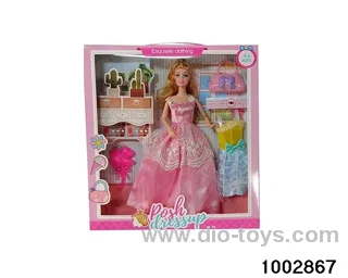 11.5-inch 9-joint doll suit in window box
