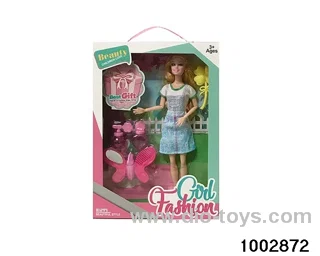 11.5-inch 9-joint doll suit in window box