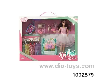 11.5-inch 9-joint doll suit in window box