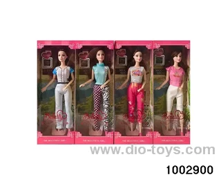 11.5-inch 9-joint doll suit in window box
