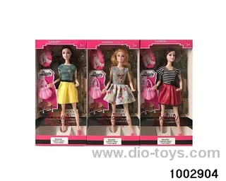 11.5-inch 9-joint doll suit in window box