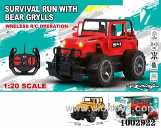 1：20 4ch RC JEEP with light in Window box
