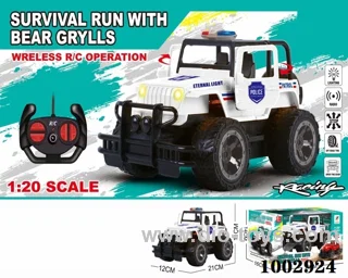 1：20 4ch RC JEEP with light in Window box
