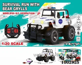 1：20 4ch RC JEEP with light in Window box (include charger)