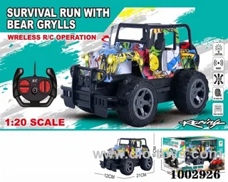1：20 4ch RC JEEP with light in Window box