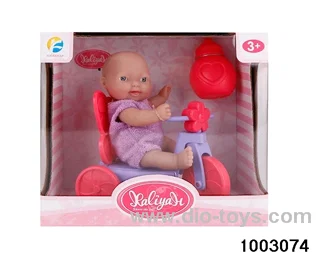 5-inch doll in window box