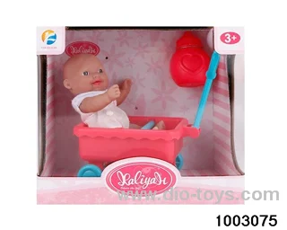 5-inch doll in window box