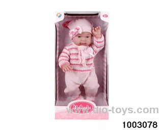 18-inch doll in window box