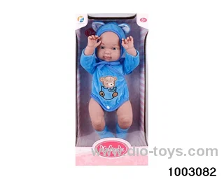 18-inch doll in window box