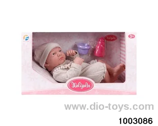 14-inch doll in window box