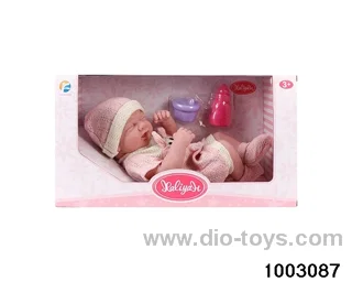 14-inch doll in window box
