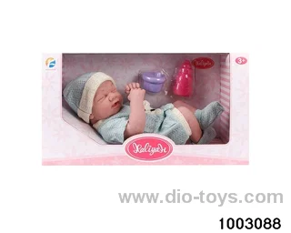 14-inch doll in window box