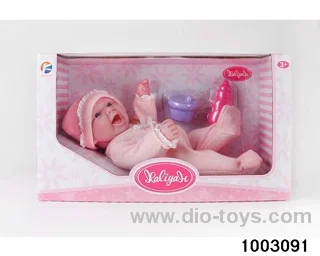 13-inch doll in window box