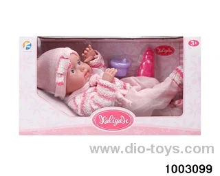 16-inch doll in window box