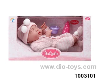 16-inch doll in window box
