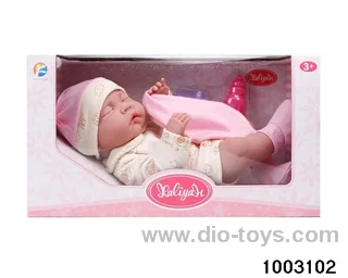 16-inch doll in window box
