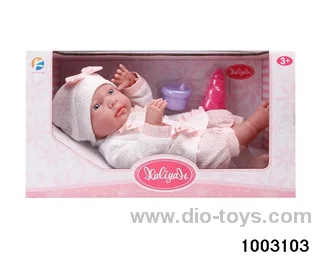 16-inch doll in window box