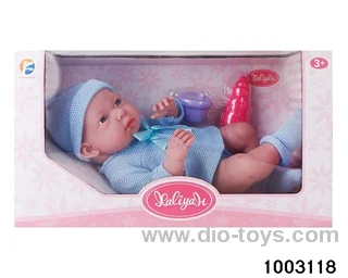 16-inch doll in window box